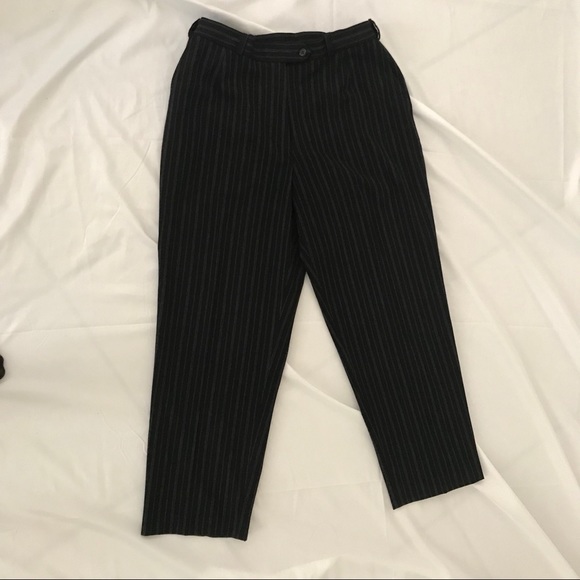 Norm Thompson Pants - Norm Thompson Pinstriped Pants 12 Petite Beautiful